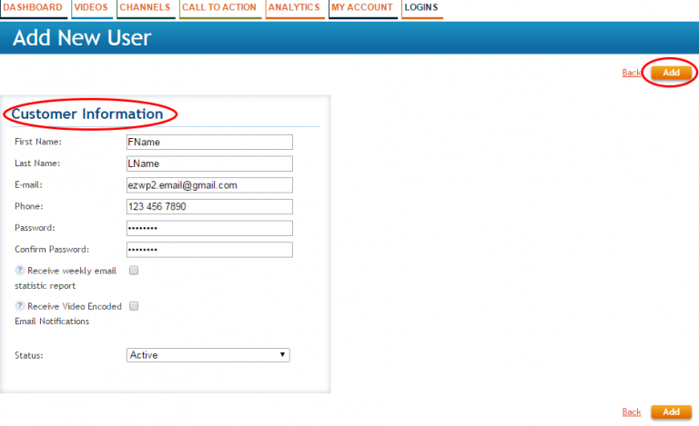 Creating Administrator Accounts